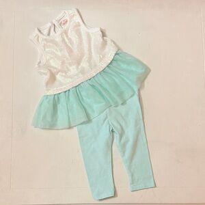 Cat & Jack White and Light Blue Kids Matching Set — Go make a bundle!